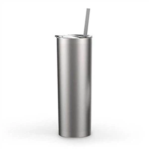 20オンスのステンレス鋼二重壁断熱ストレートコーヒーカップ