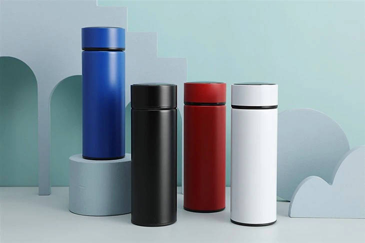 魔法瓶 温度蓋付き 水筒 350ml